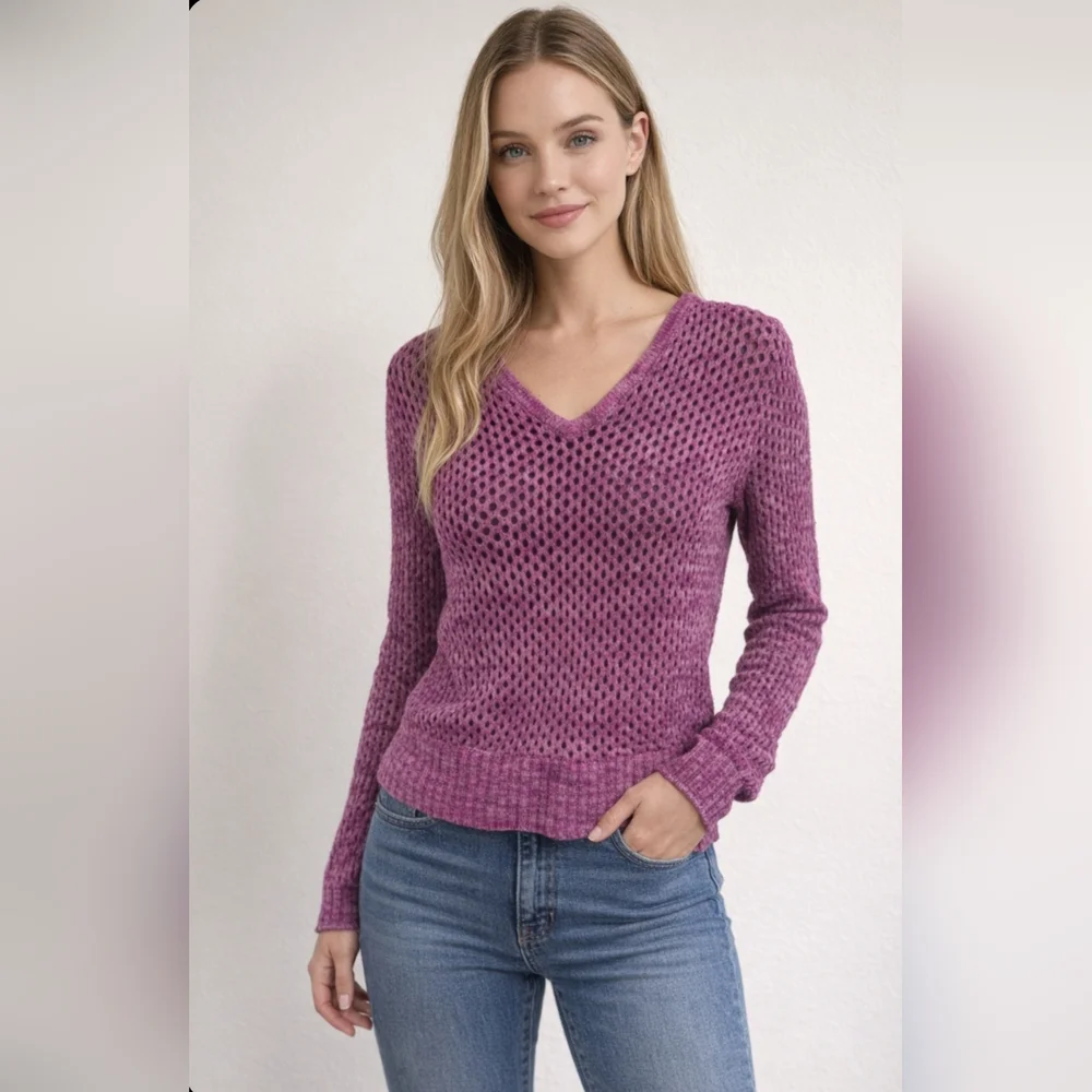 SPLENDID Reversible/Two Way Sweater, Size S